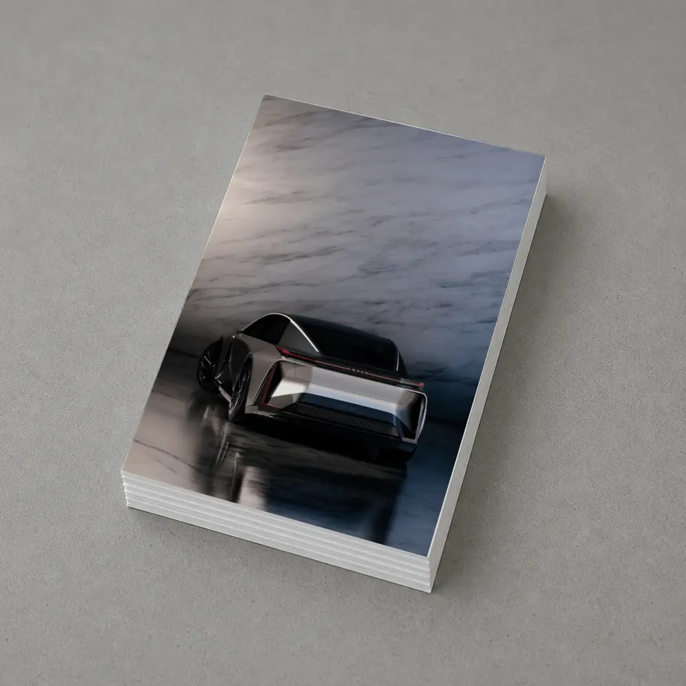 Lexus LF-ZC Concept Car Marble Studio – Postcards