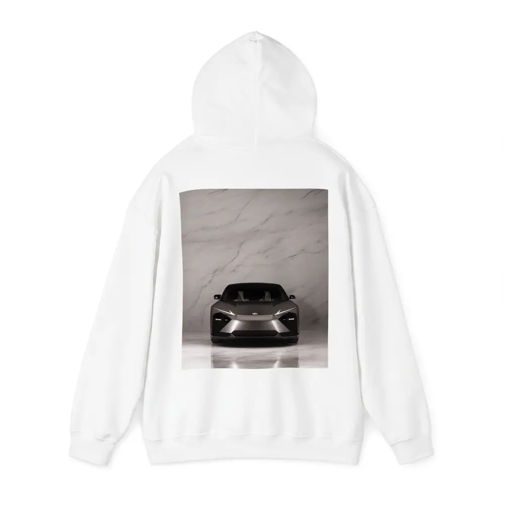 Lexus LF-ZC Concept Car White Marble Studio – Hoodies