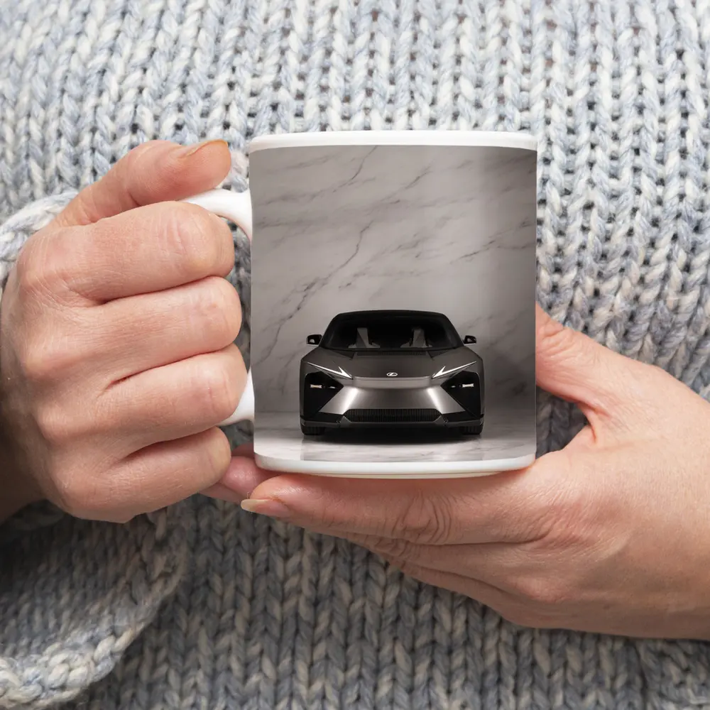 Lexus LF-ZC Concept Car White Marble Studio – Mugs