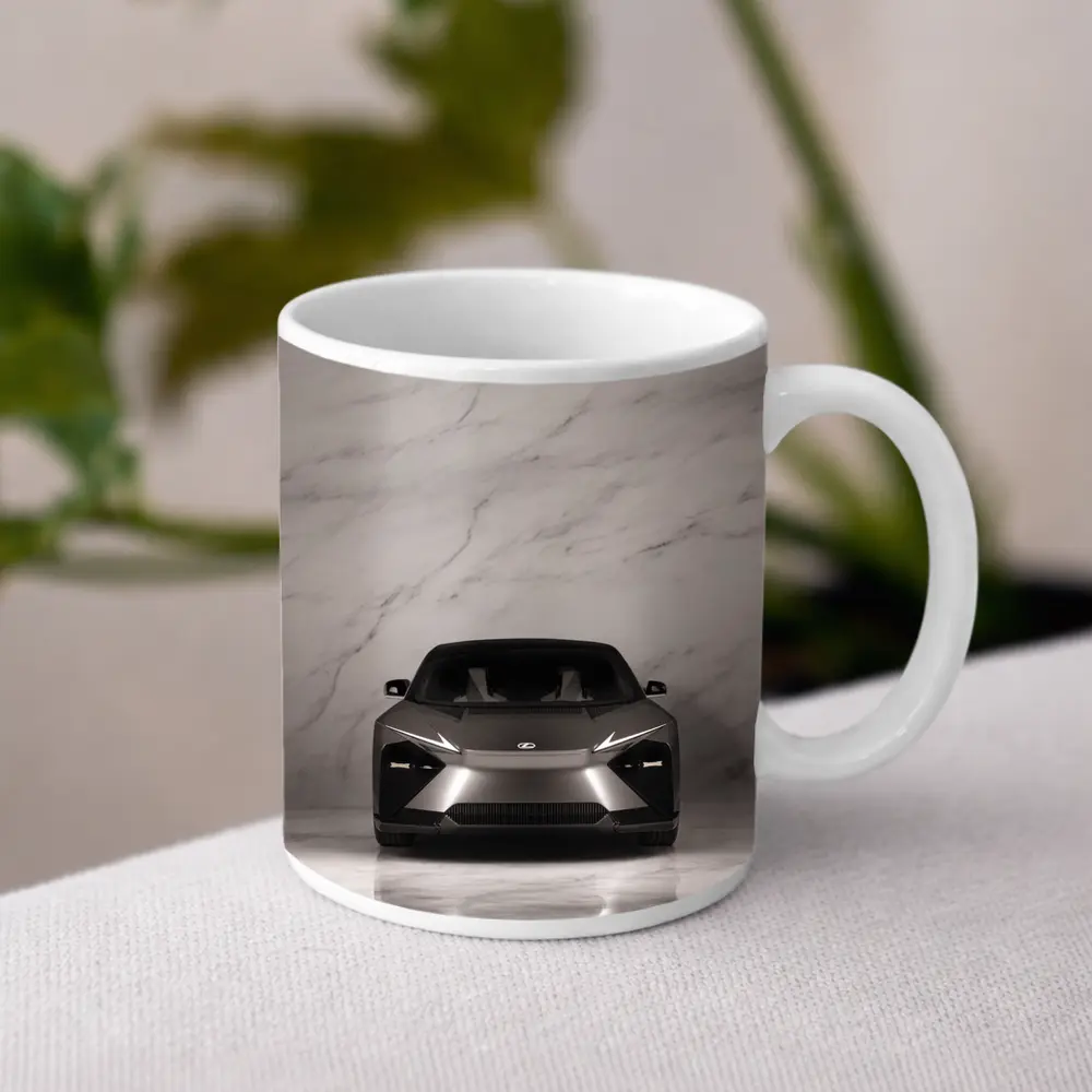 Lexus LF-ZC Concept Car White Marble Studio – Mugs