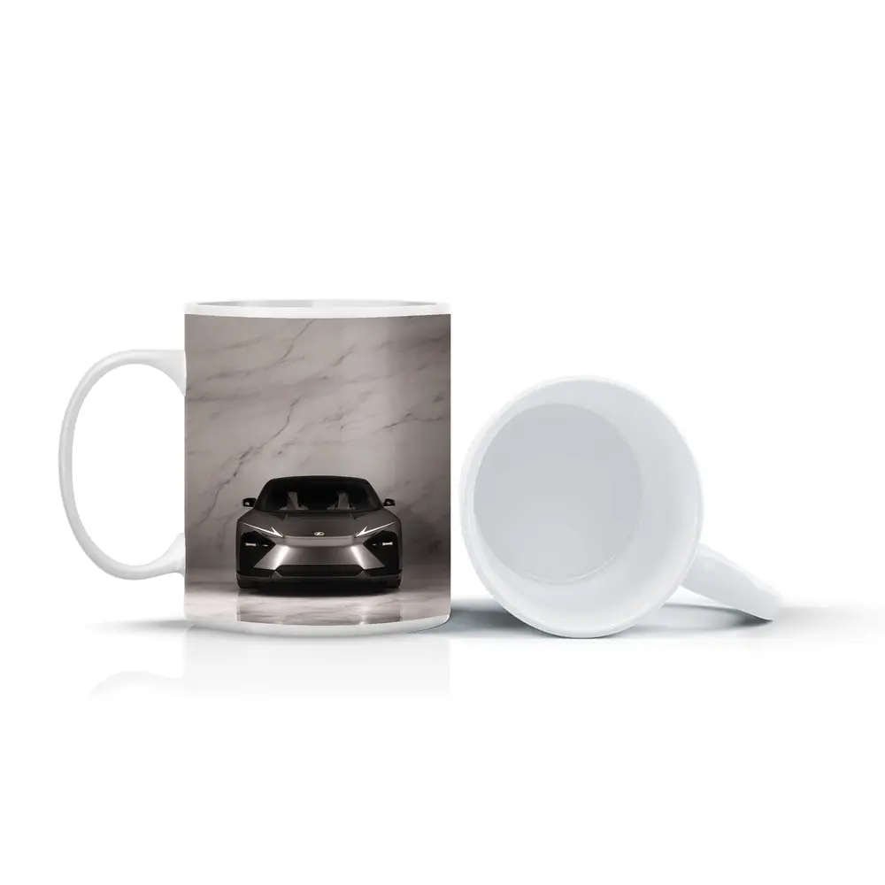Lexus LF-ZC Concept Car White Marble Studio – Mugs