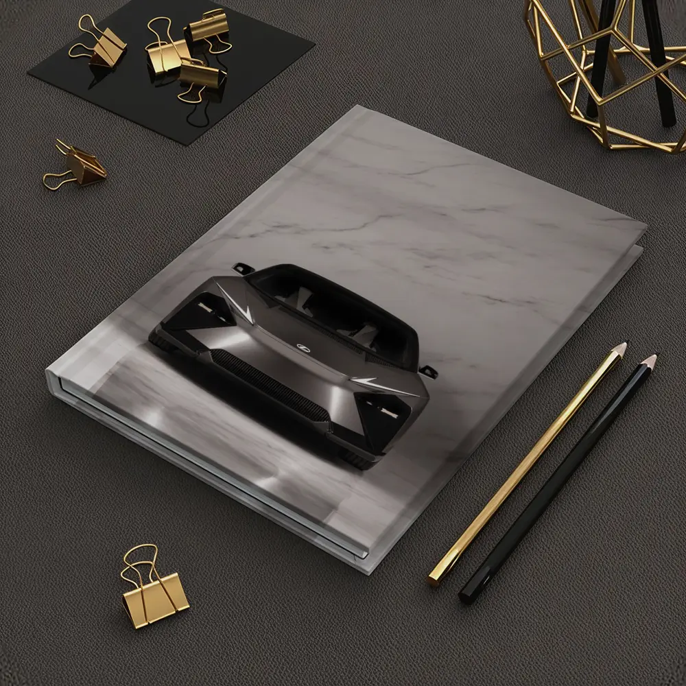 Lexus LF-ZC Concept Car White Marble Studio – Notebooks