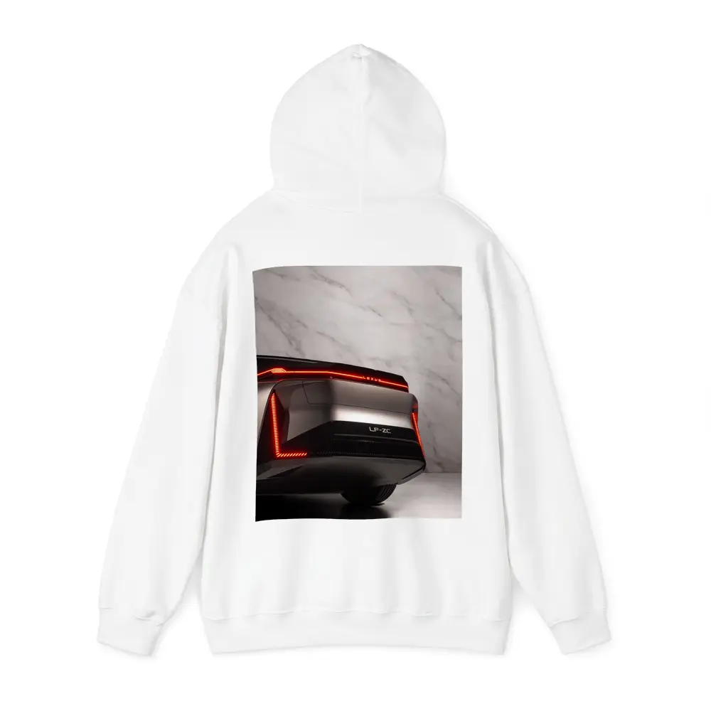 Lexus LF-ZC Concept Rear White Marble – Hoodies