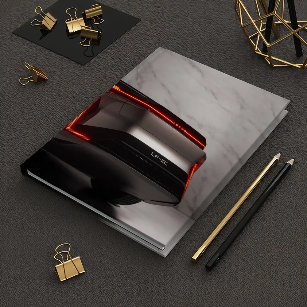 Lexus LF-ZC Concept Rear White Marble – Notebooks