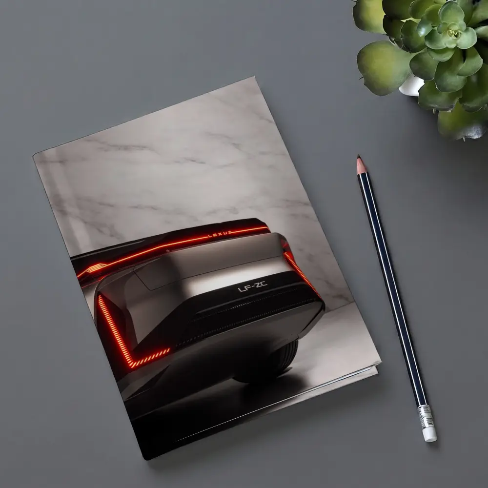 Lexus LF-ZC Concept Rear White Marble – Notebooks
