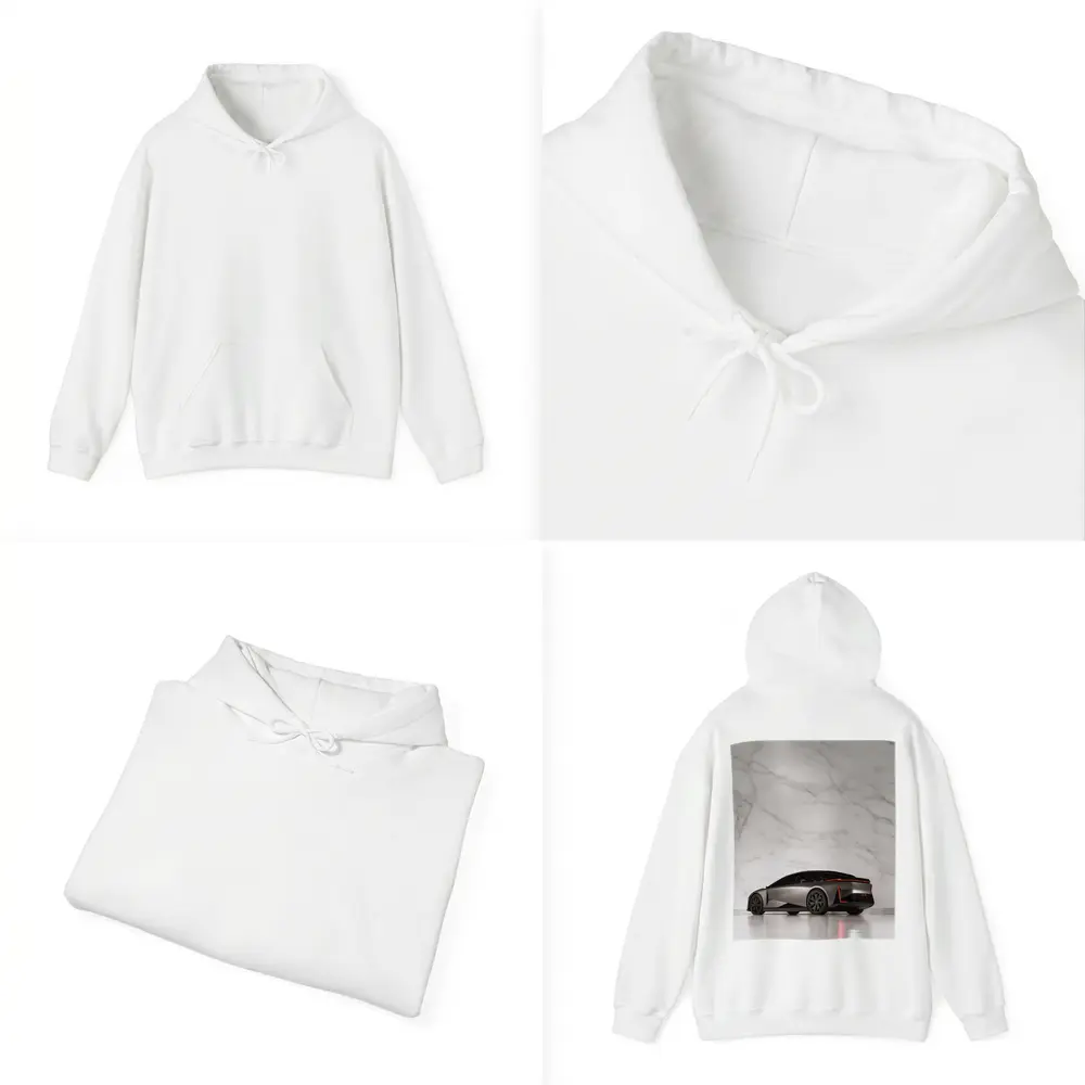 Lexus LF ZC Concept Silver Marble Background – Hoodies