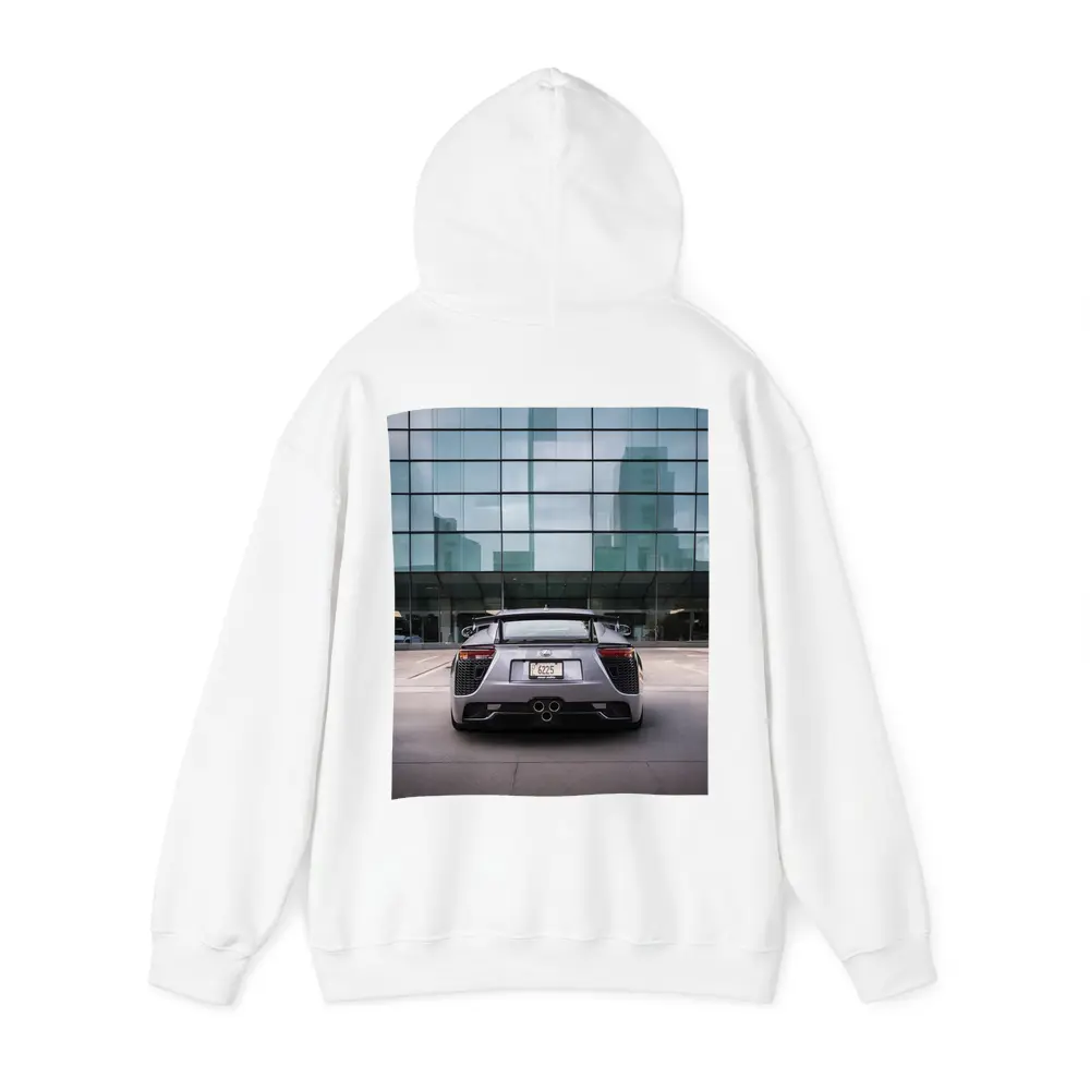 Lexus LFA Rear View Glass Building – Hoodies