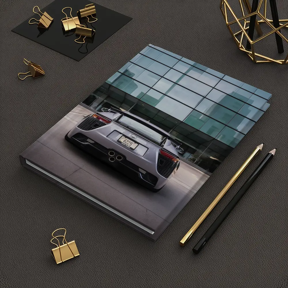 Lexus LFA Rear View Glass Building – Notebooks