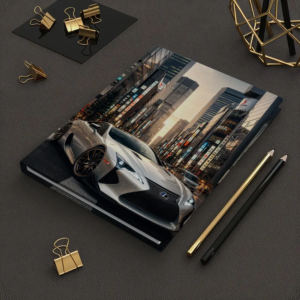 Lexus LC Tokyo City Street Sunset – Notebooks