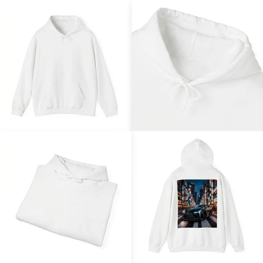 Lexus LC Black Night Tokyo City Streets – Hoodies
