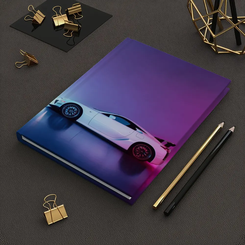 Lexus LFA White Supercar Neon Studio – Notebooks