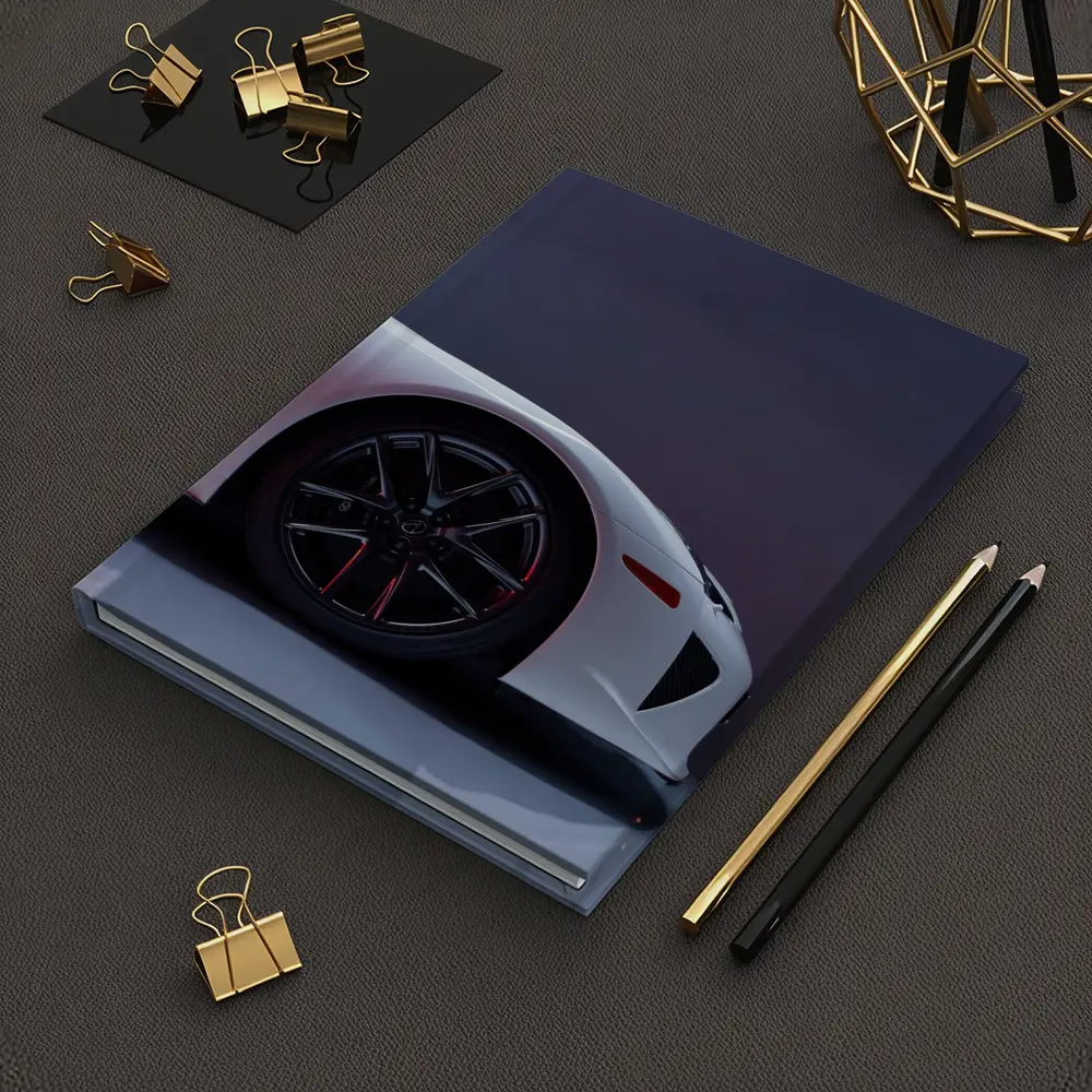 Lexus LFA White Supercar Studio Shot – Notebooks