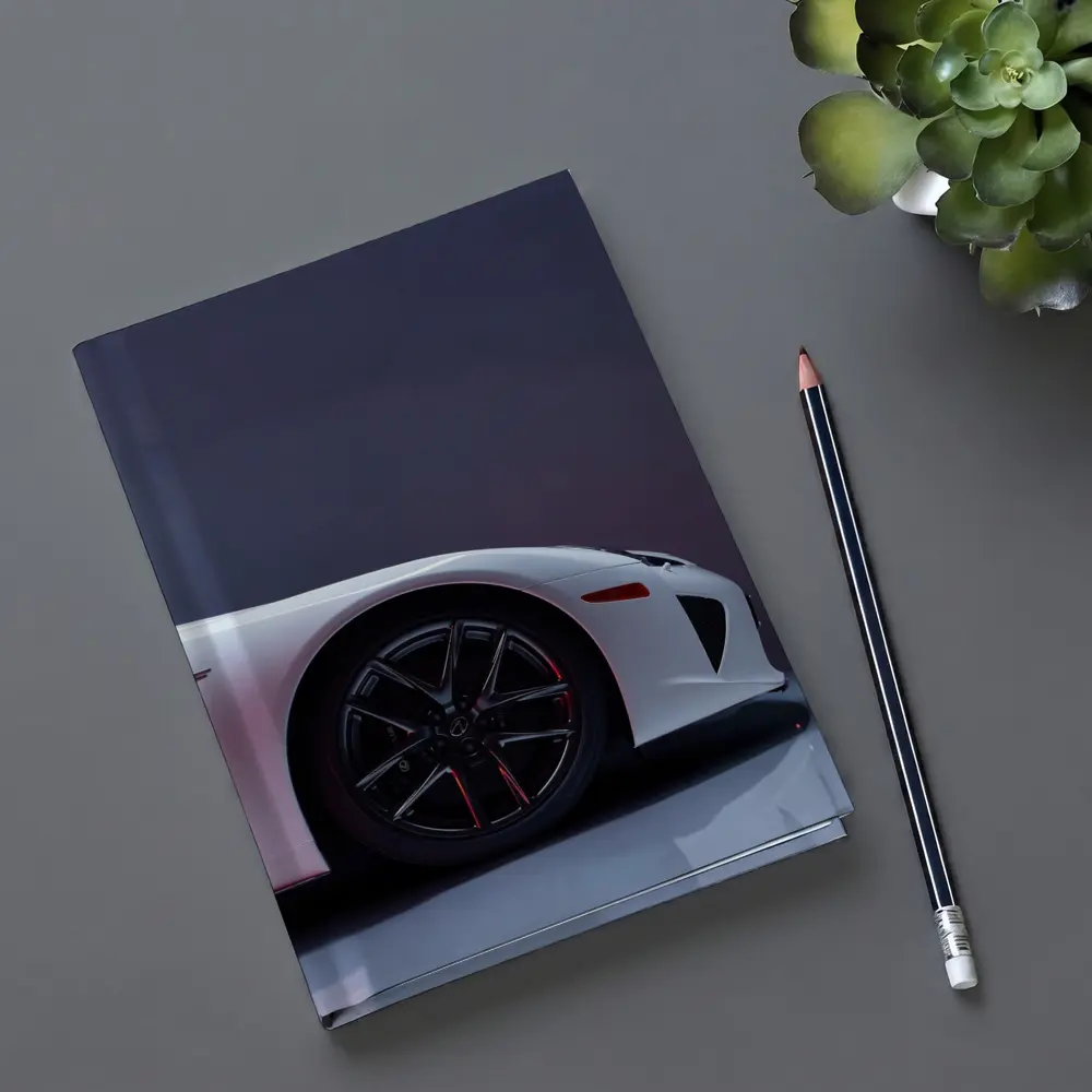 Lexus LFA White Supercar Studio Shot – Notebooks