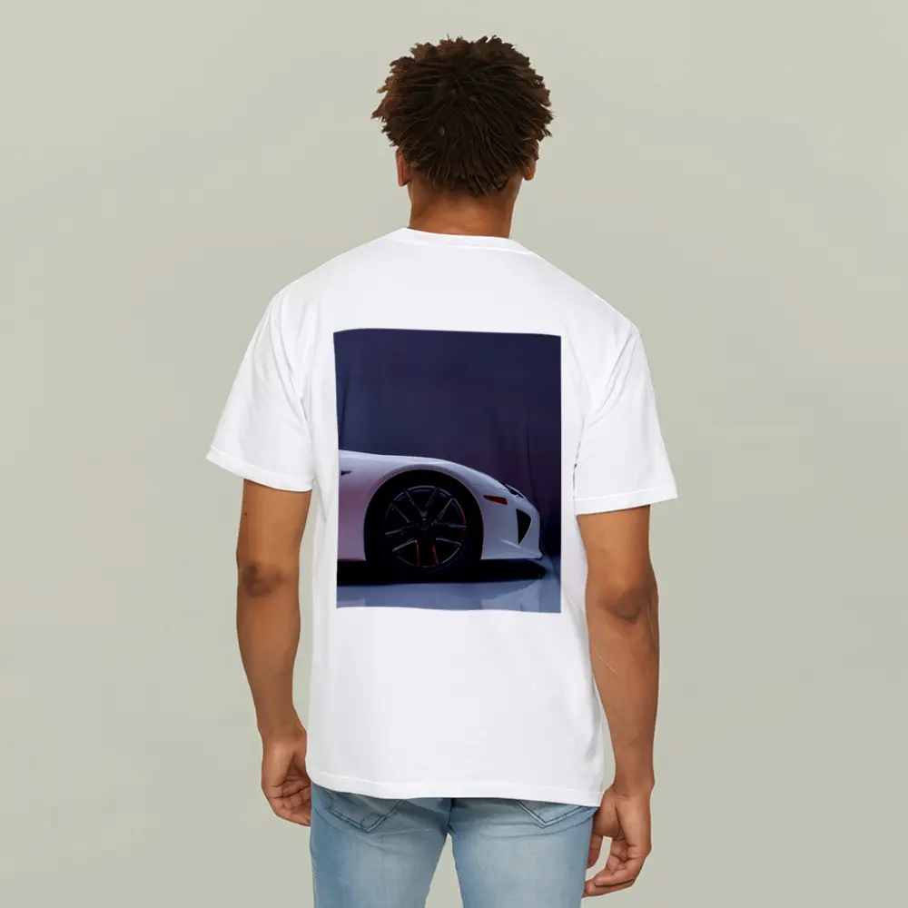Lexus LFA White Supercar Studio Shot – T-Shirts