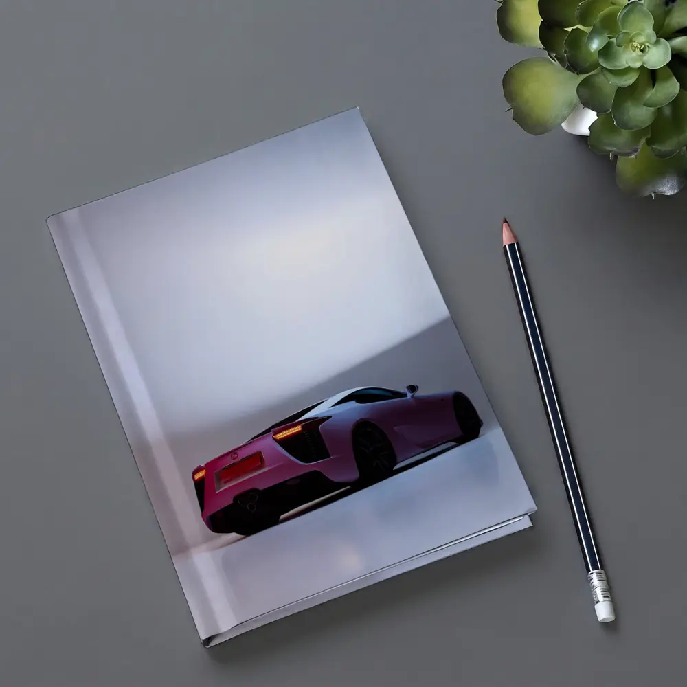 Lexus LFA Pink Supercar Studio Shot – Notebooks