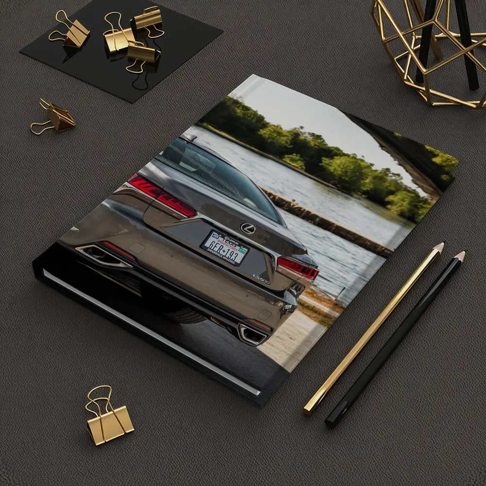 Lexus LS500 Rear View By River – Notebooks