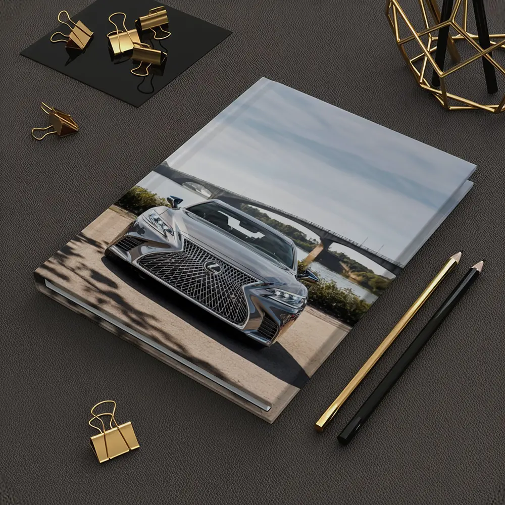 Lexus LS Five Hundred Front View River Bridge – Notebooks