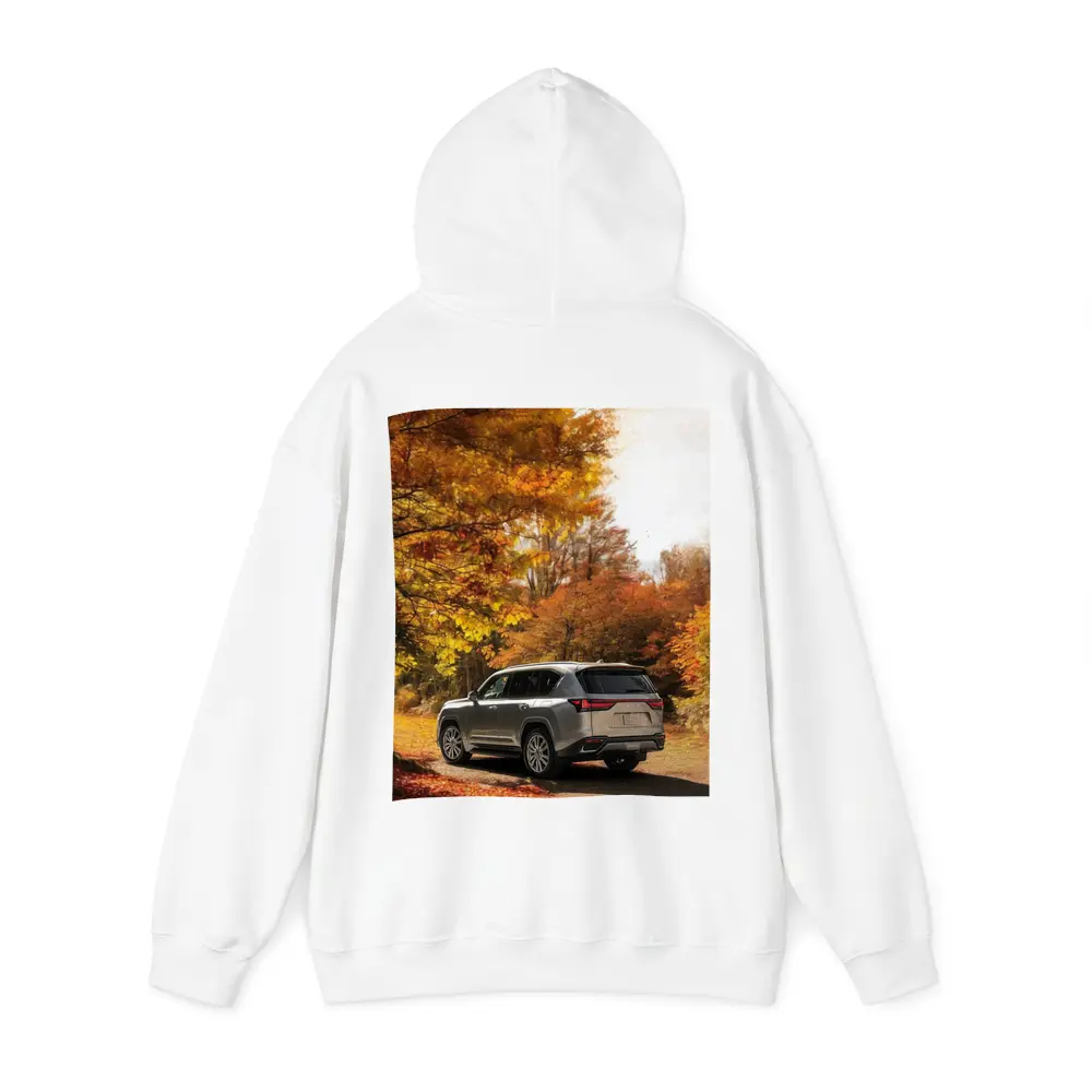 Lexus LS Luxury Sedan Autumn Forest Road – Hoodies