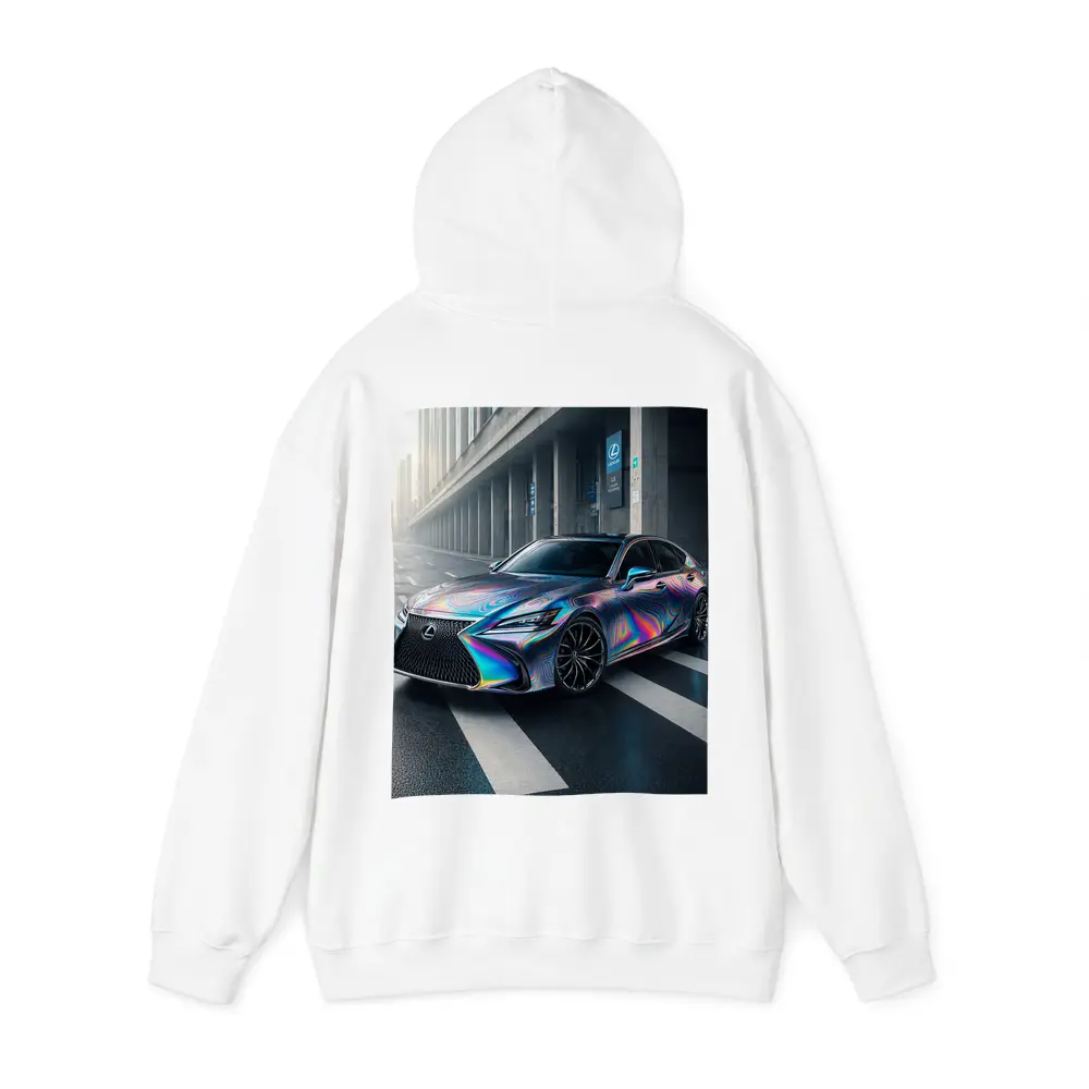Lexus LS Holographic Wrap Urban Street – Hoodies