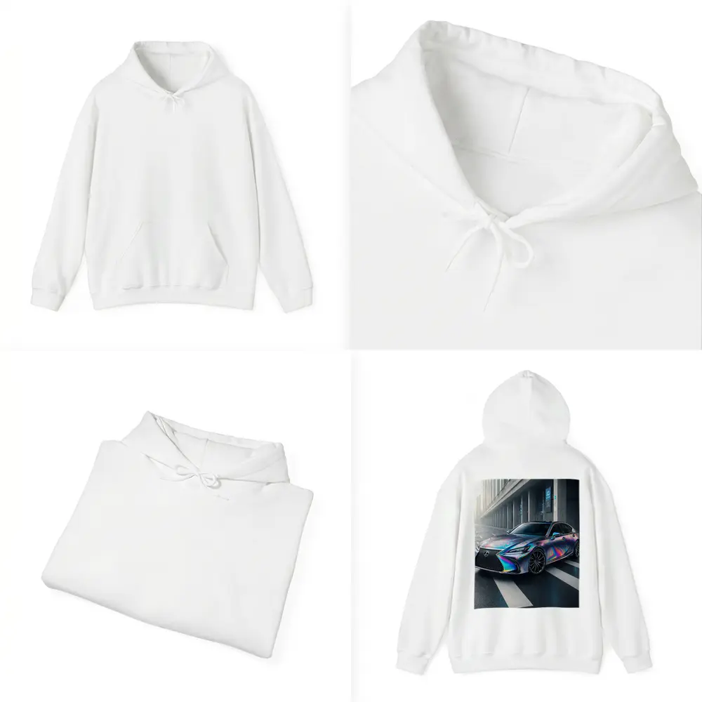 Lexus LS Holographic Wrap Urban Street – Hoodies