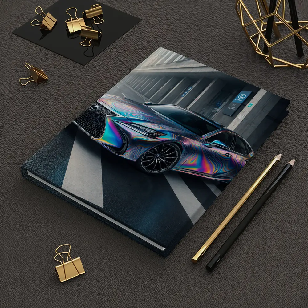 Lexus LS Holographic Wrap Urban Street – Notebooks