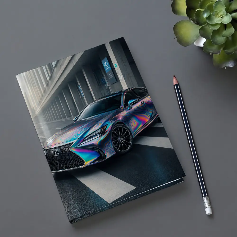 Lexus LS Holographic Wrap Urban Street – Notebooks