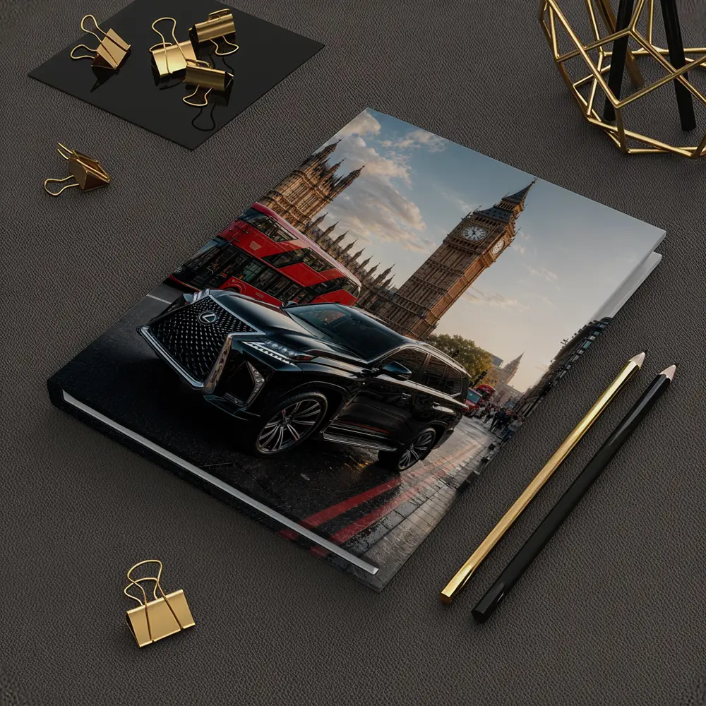 Lexus LX Black SUV London Big Ben – Notebooks