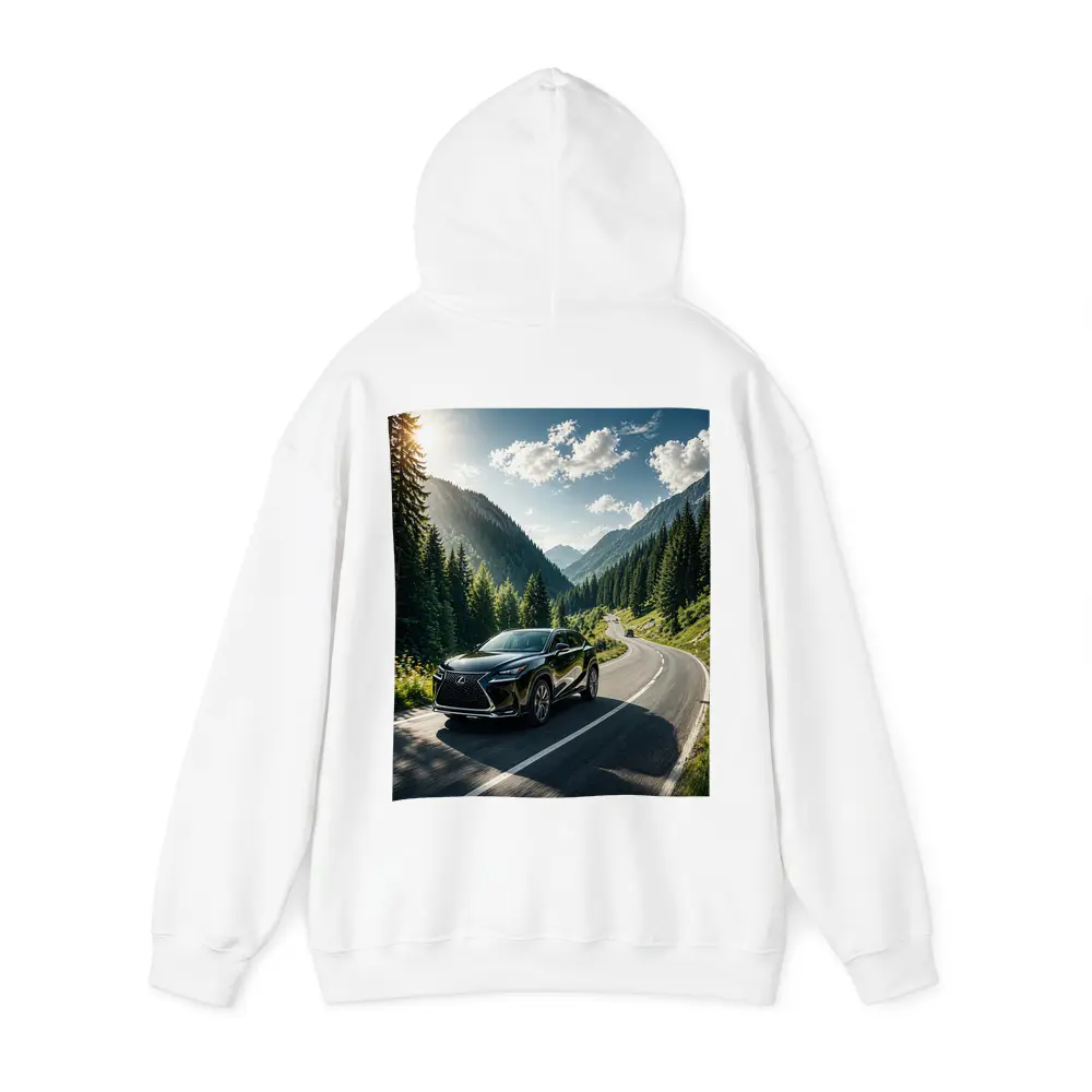 Lexus NX Mountain Road Black SUV – Hoodies