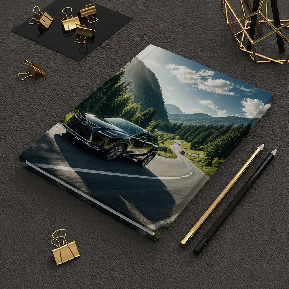 Lexus NX Mountain Road Black SUV – Notebooks