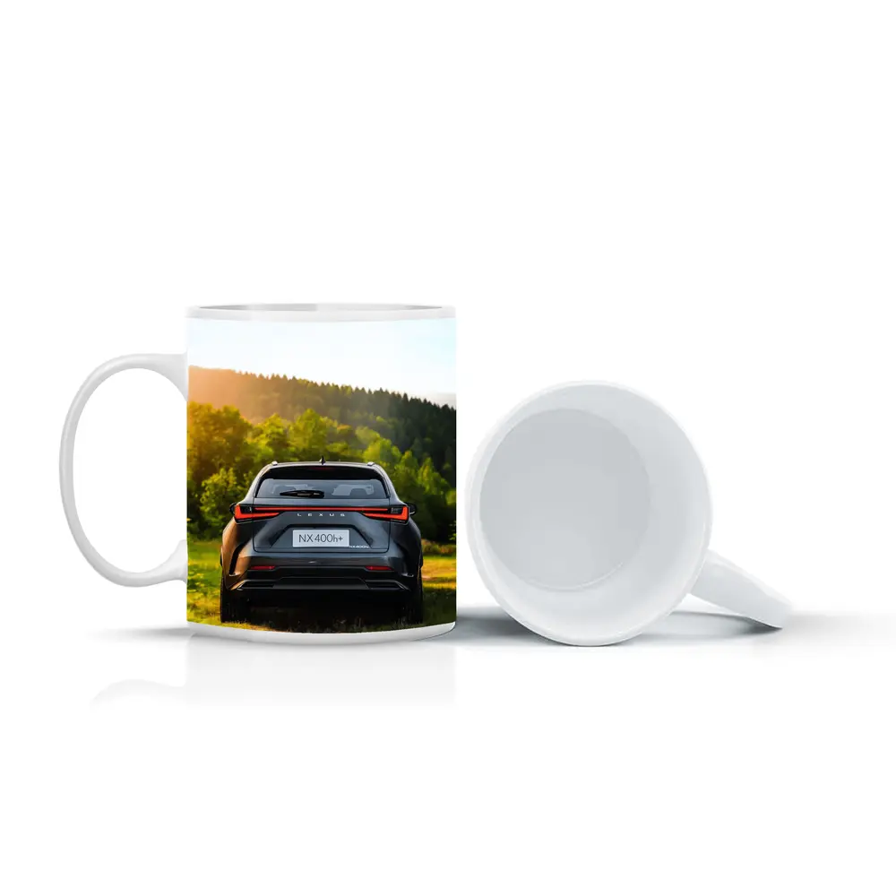 Lexus NX400h Rear View Forest Setting – Mugs