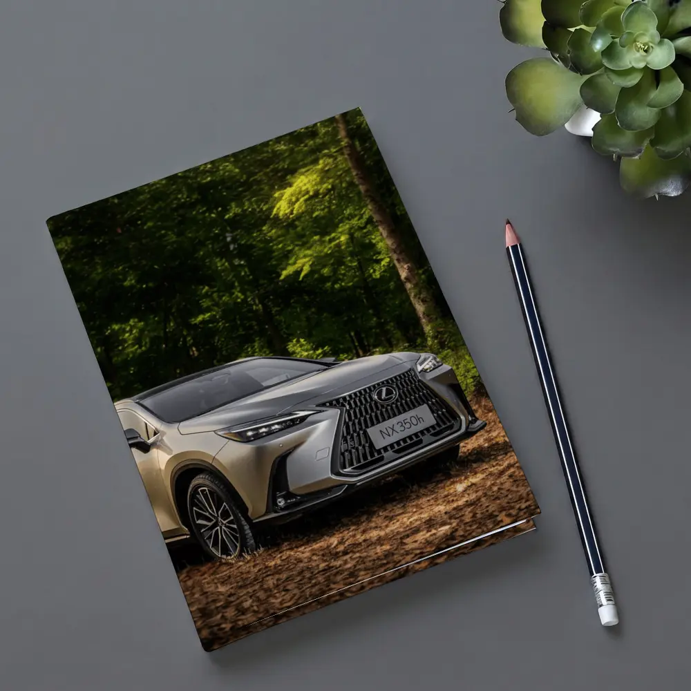 Lexus NX350h SUV Parked In Forest – Notebooks