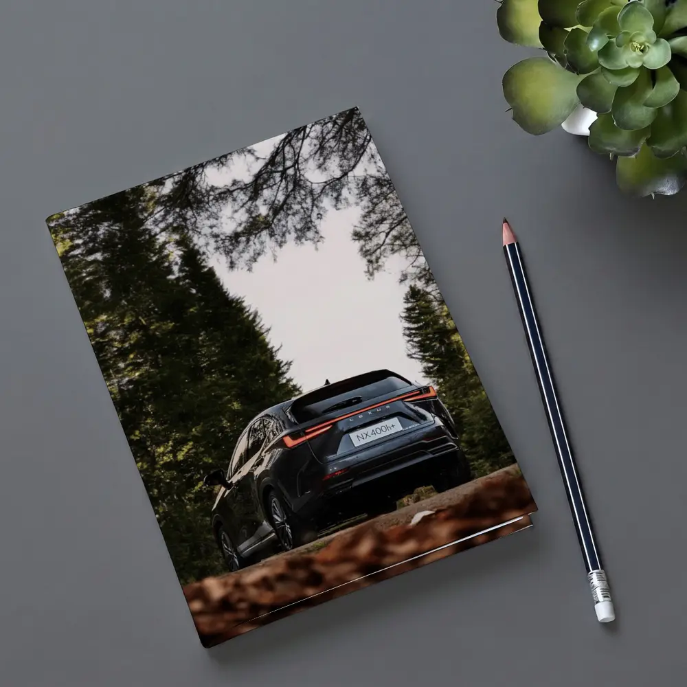 Lexus NX400h Rear View Forest Setting – Notebooks