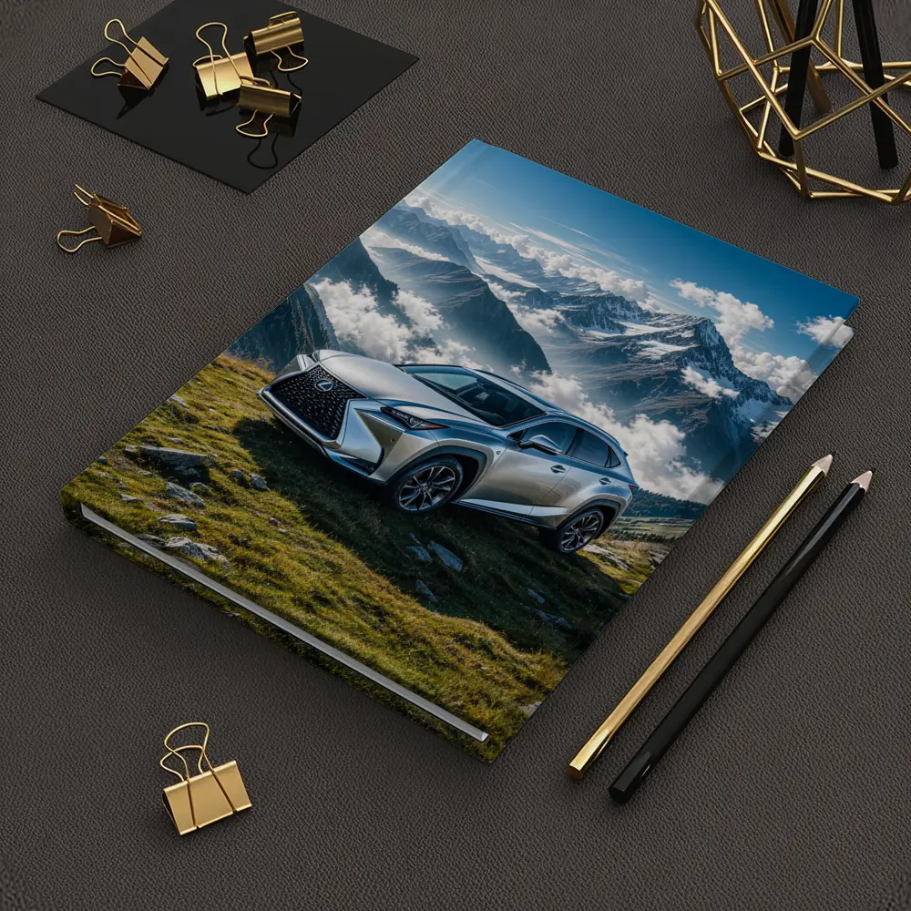 Lexus NX Silver SUV Mountain Peaks – Notebooks