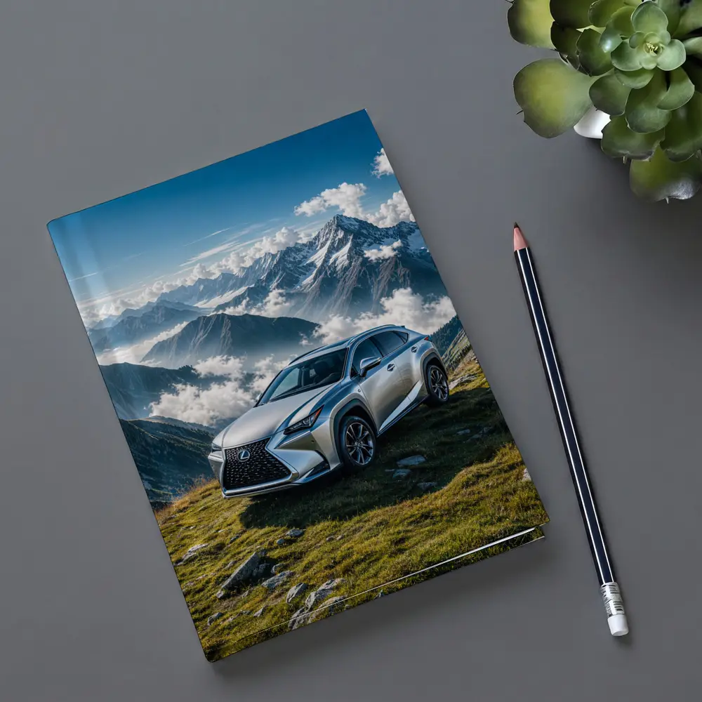 Lexus NX Silver SUV Mountain Peaks – Notebooks