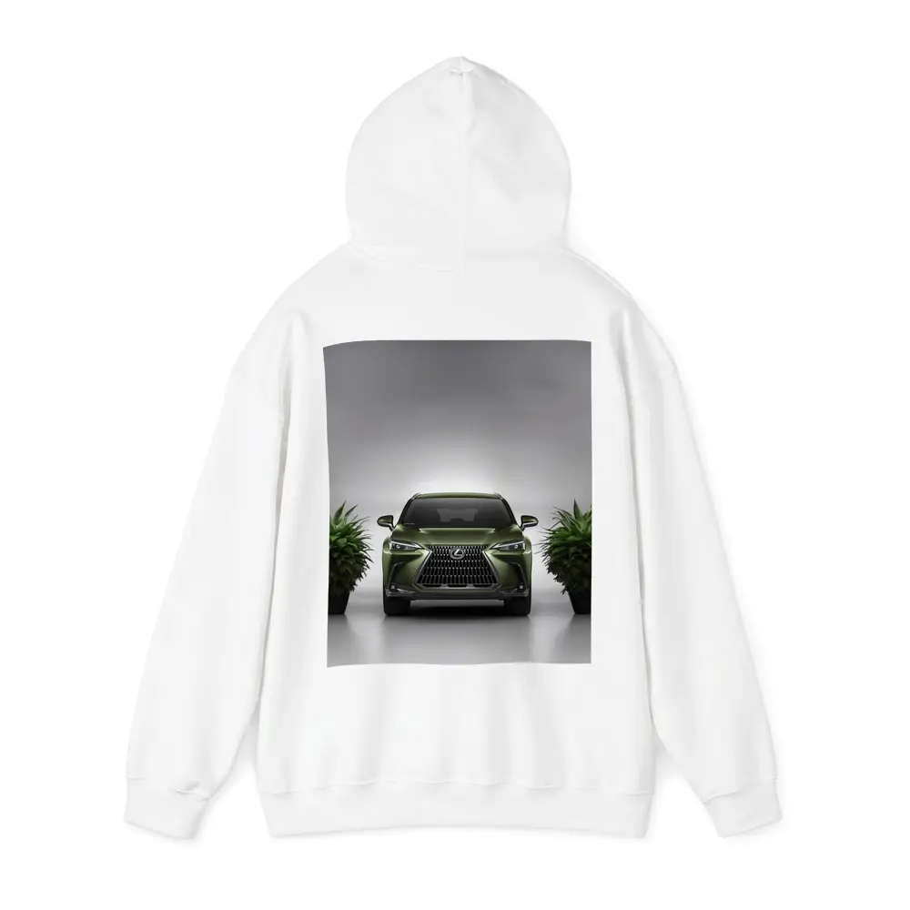 Lexus NX Green Front View Studio – Hoodies