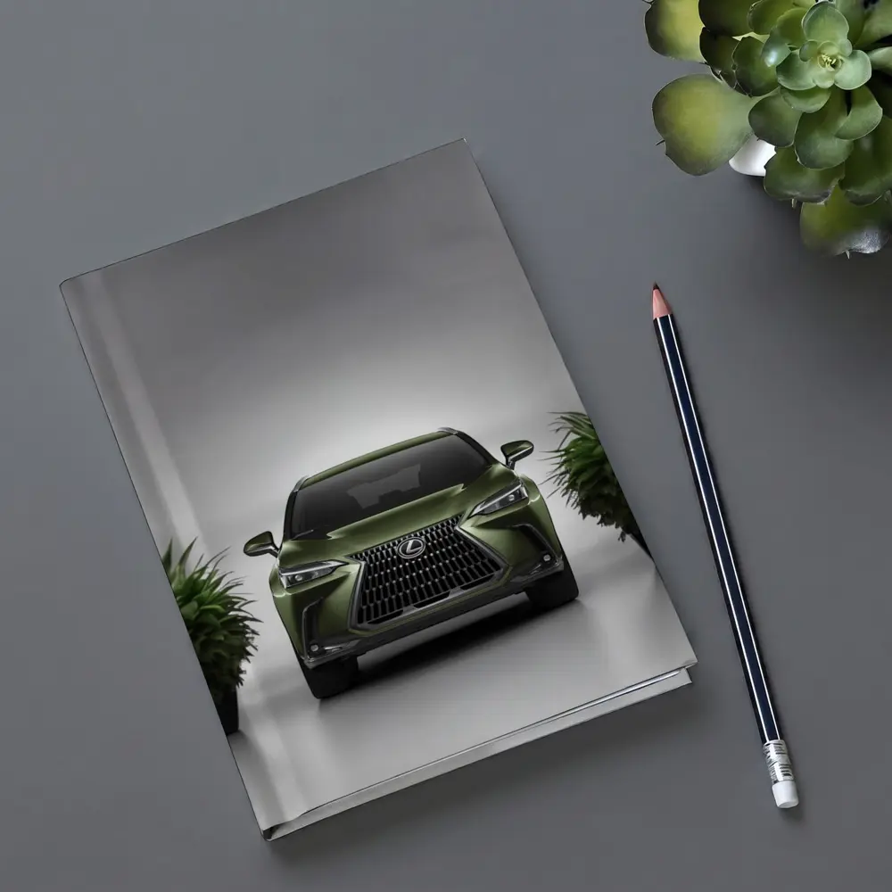Lexus NX Green Front View Studio – Notebooks