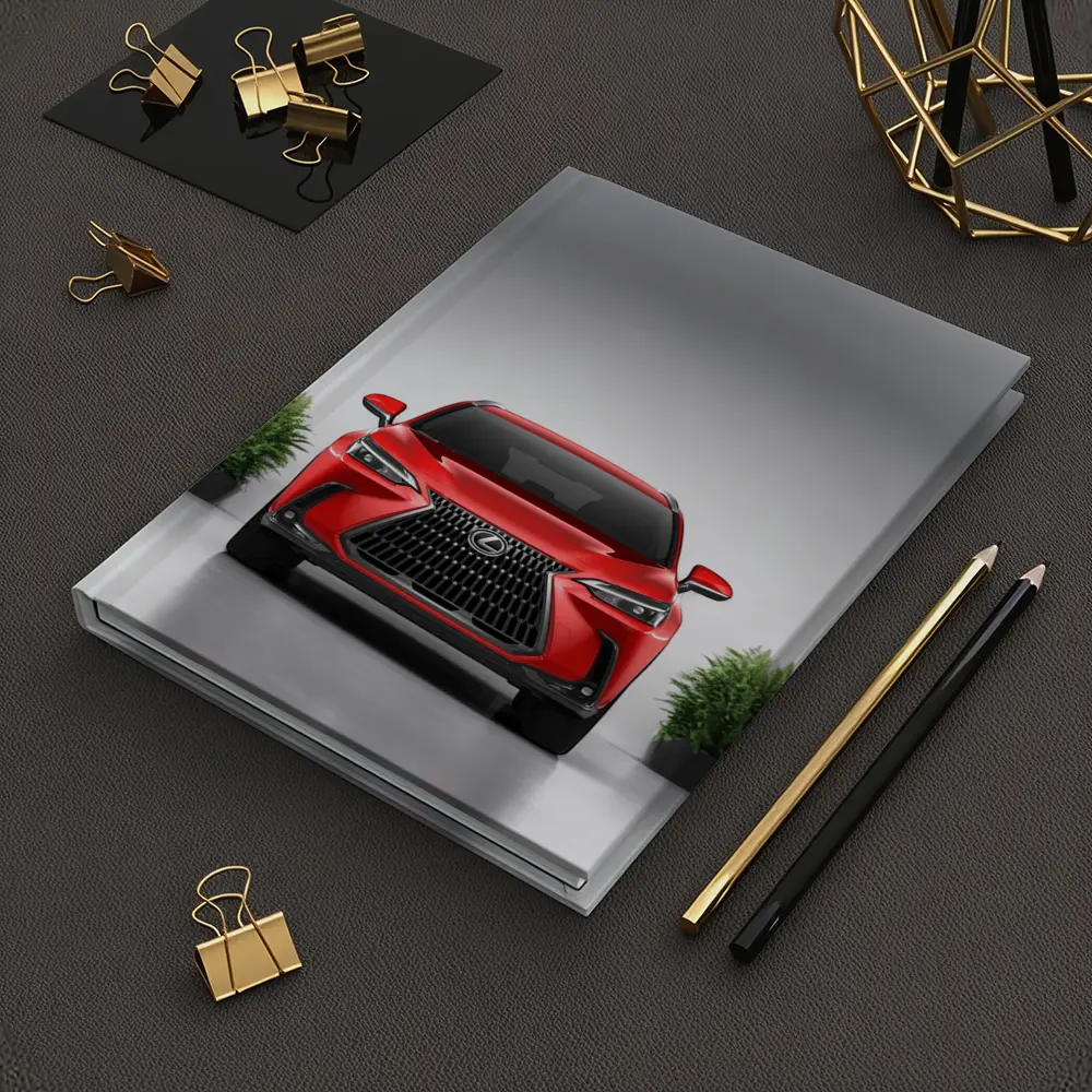 Lexus NX Red SUV Front Studio View – Notebooks