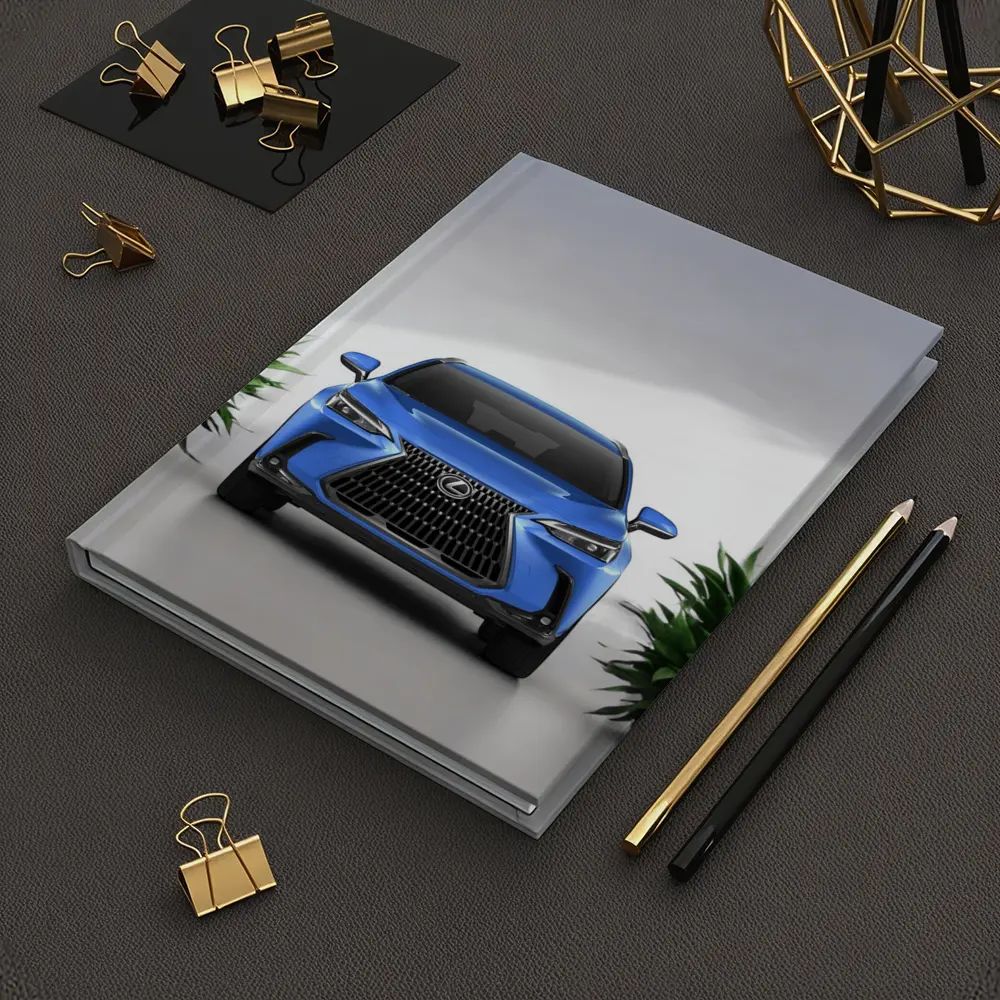 Lexus NX Blue SUV Front View Studio – Notebooks