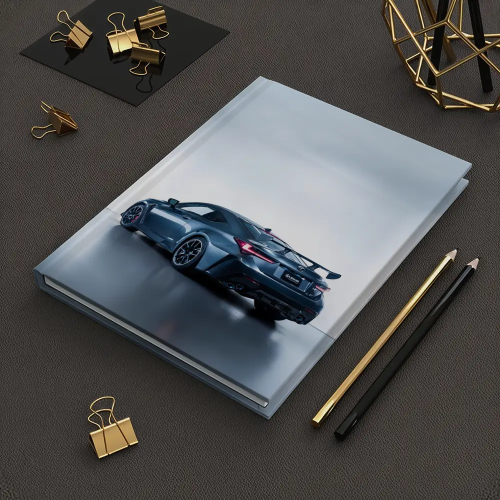 Lexus RC F Coupe White Studio Background – Notebooks