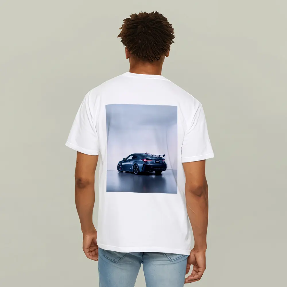 Lexus RC F Coupe White Studio Background – T-Shirts