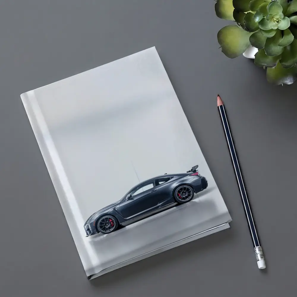 Lexus RC F Dark Gray Studio Side Profile – Notebooks