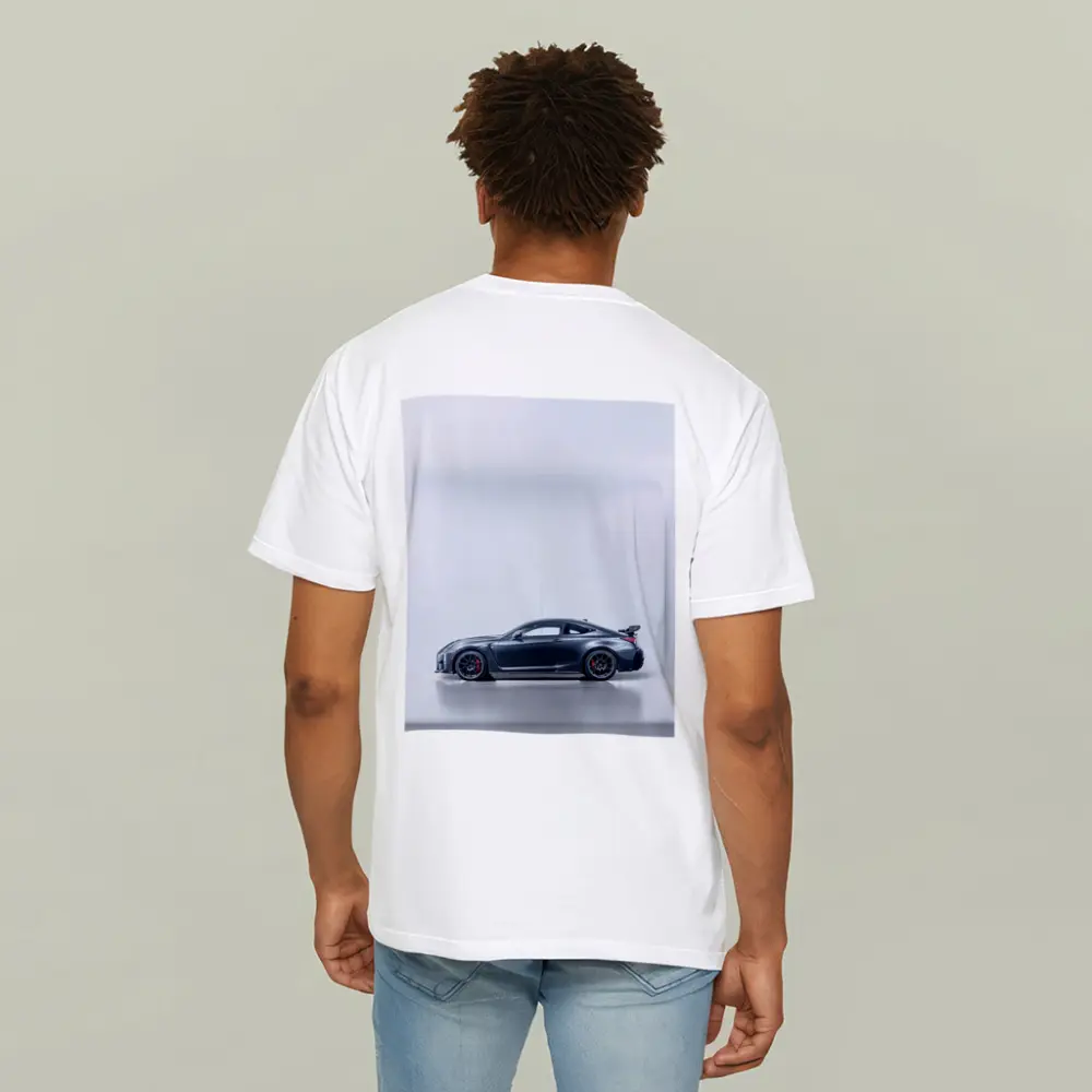 Lexus RC F Dark Gray Studio Side Profile – T-Shirts
