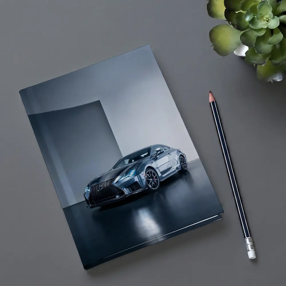 Lexus RC F Coupe Studio Gray Background – Notebooks