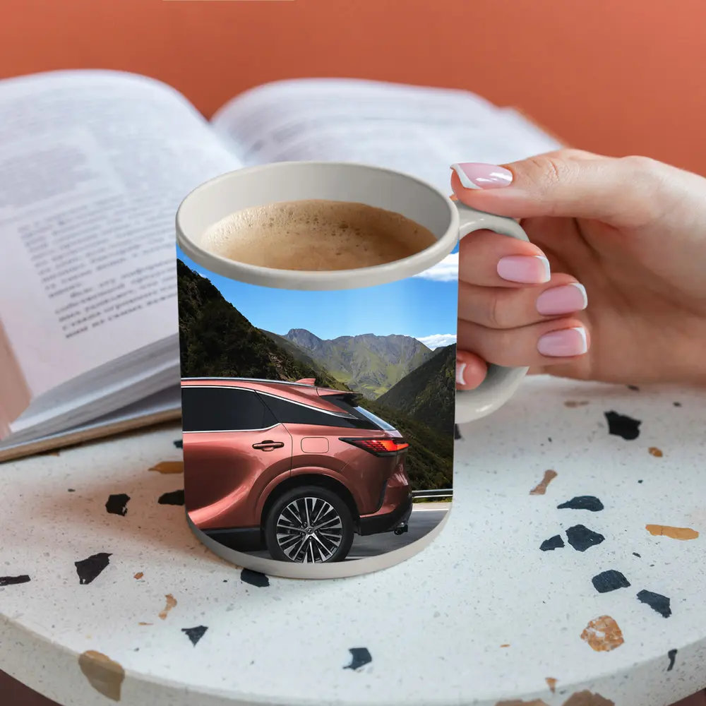 Lexus RX Copper SUV Mountain Road Drive – Mugs