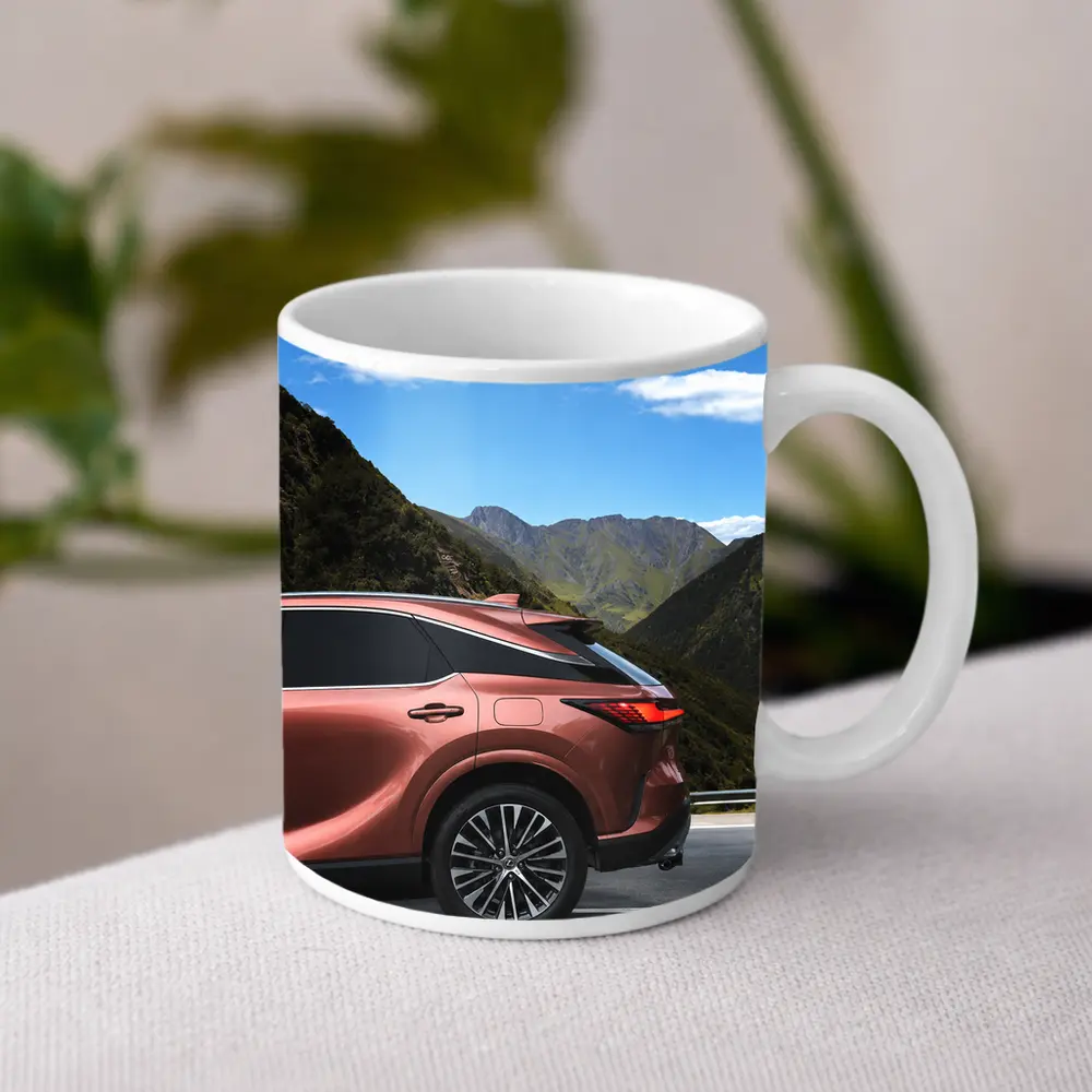 Lexus RX Copper SUV Mountain Road Drive – Mugs