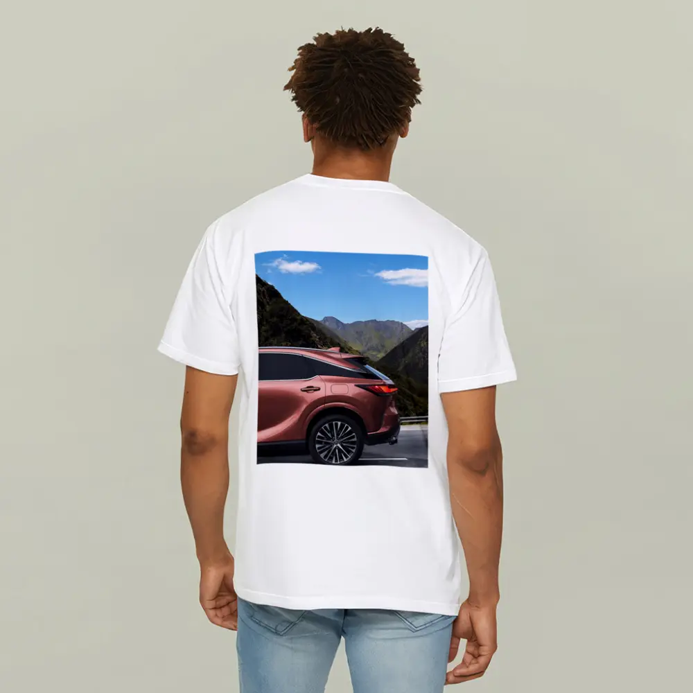 Lexus RX Copper SUV Mountain Road Drive – T-Shirts