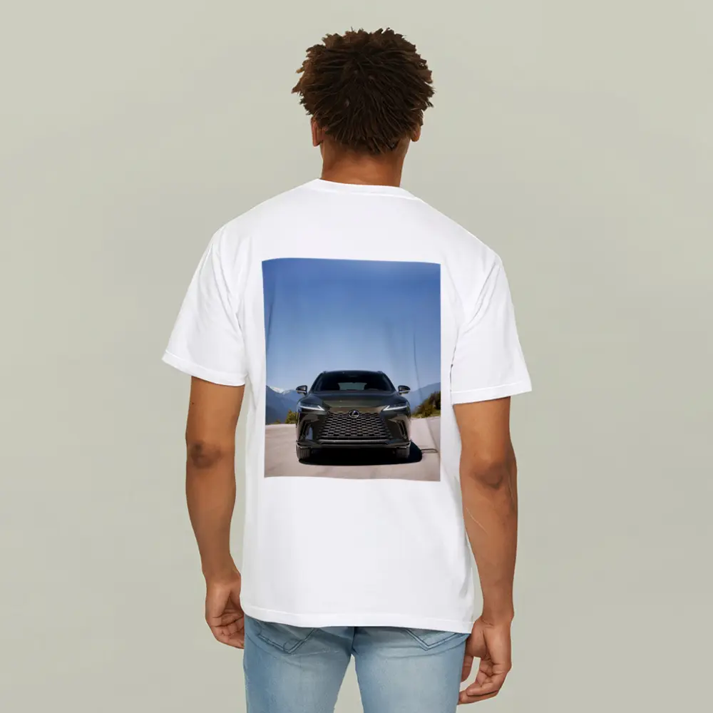 Lexus RX Front View Mountain Road – T-Shirts