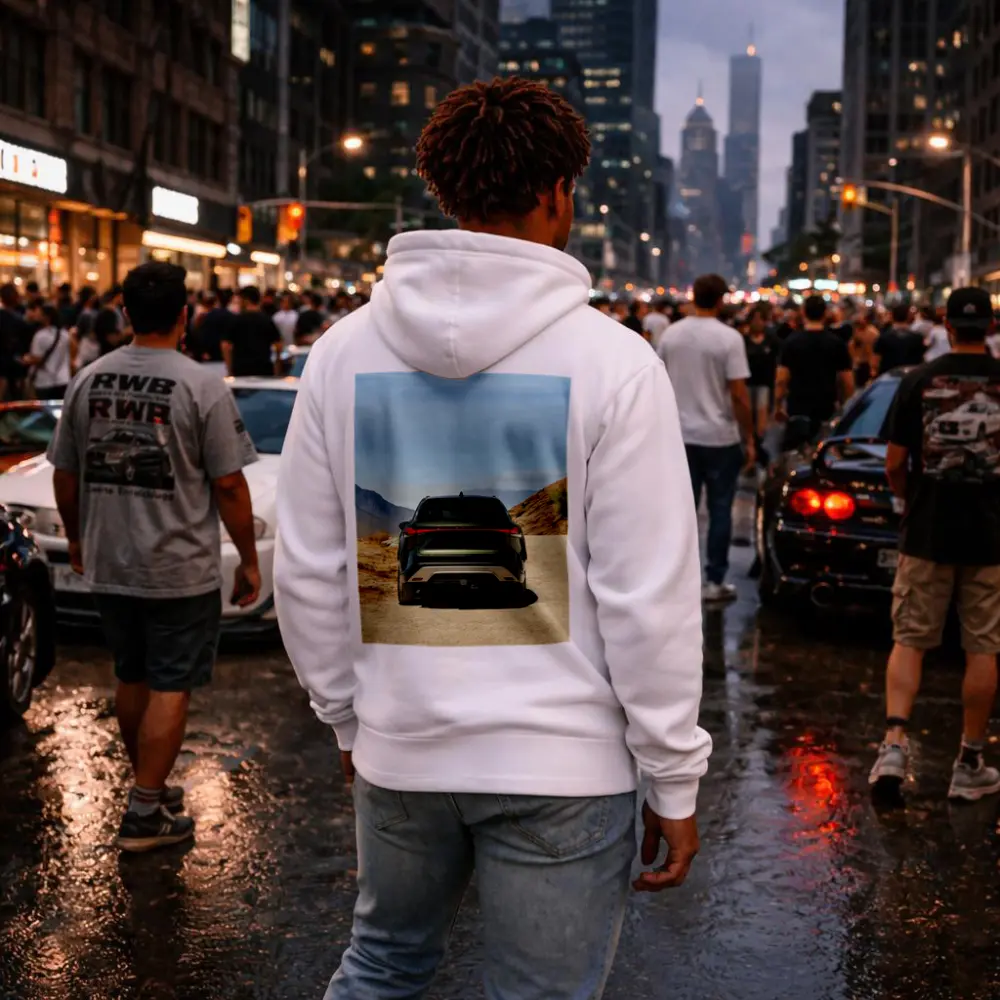Lexus RX SUV Desert Mountain Road Rear – Hoodies