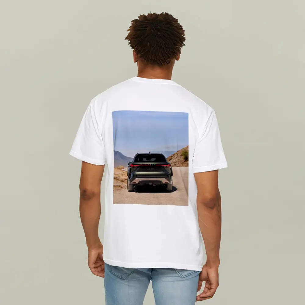 Lexus RX SUV Desert Mountain Road Rear – T-Shirts