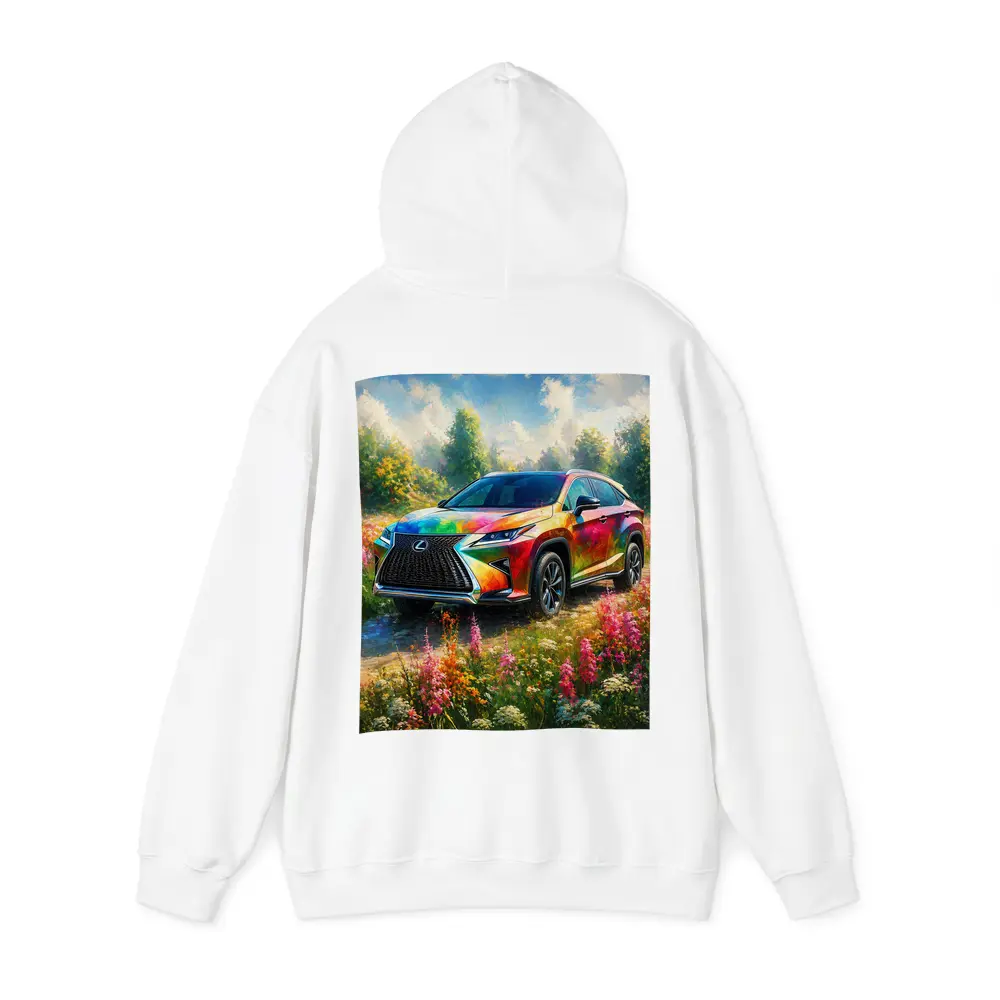 Lexus RX Colorful Art Floral Meadow – Hoodies